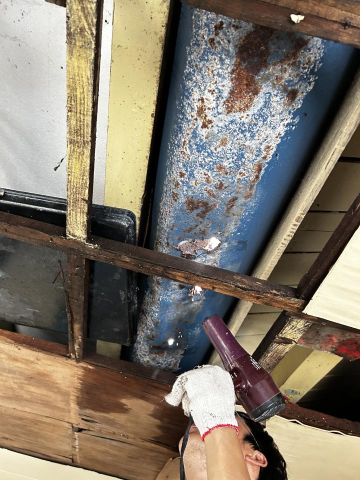 屋簷排水槽施工案件圖片