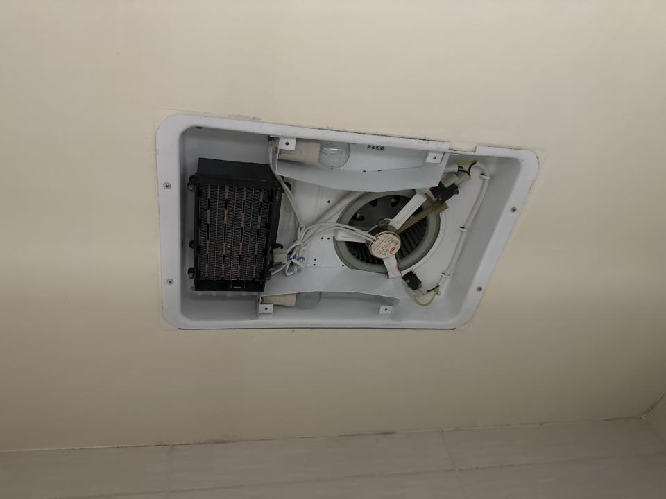浴室暖風機安裝案件圖片