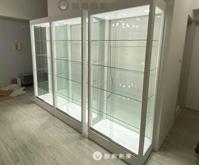 玻璃展示櫃訂做案件圖片