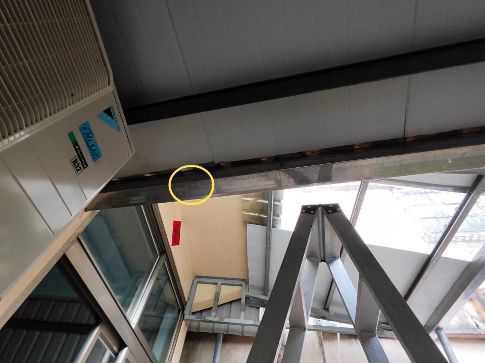 屋簷排水槽施工案件圖片