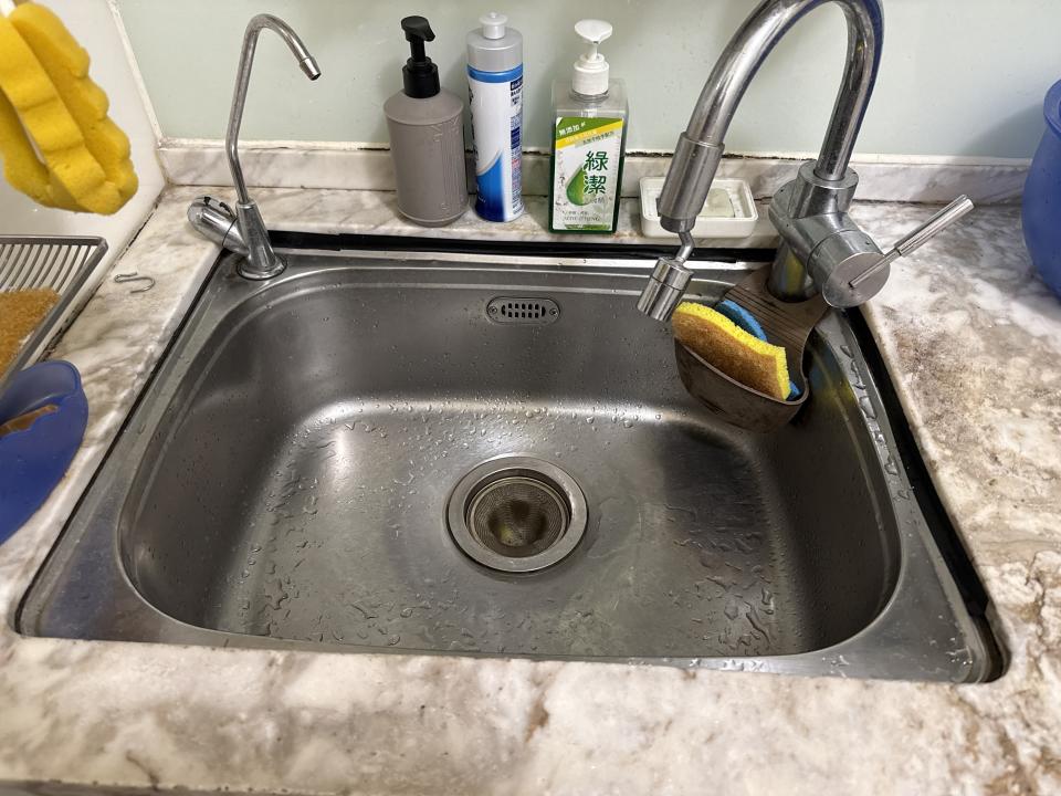 廚房水槽更換案件圖片