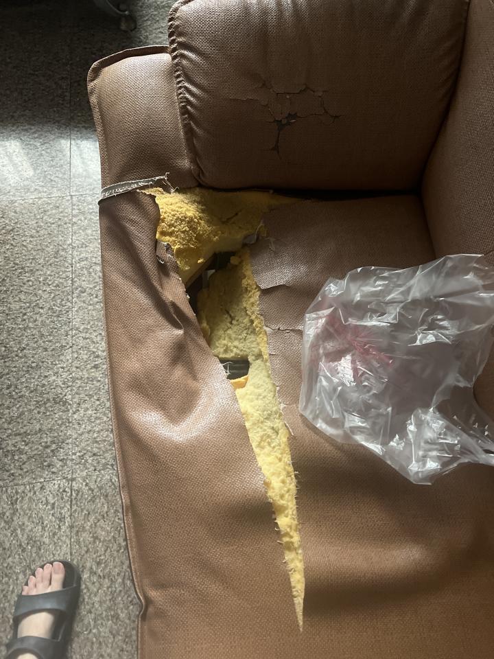 沙發修理案件圖片