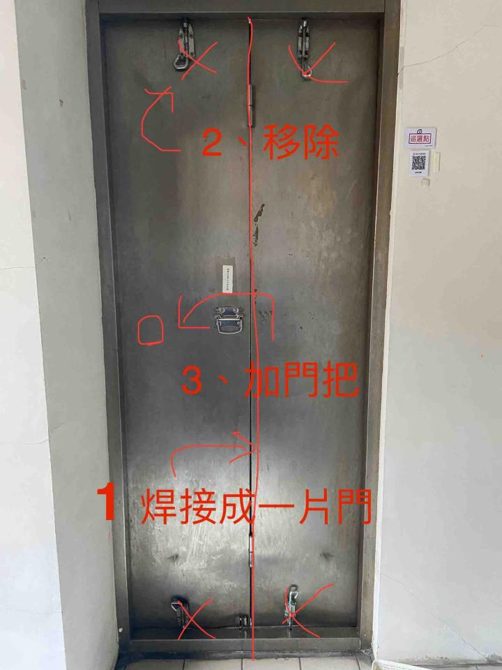 鐵門案件圖片