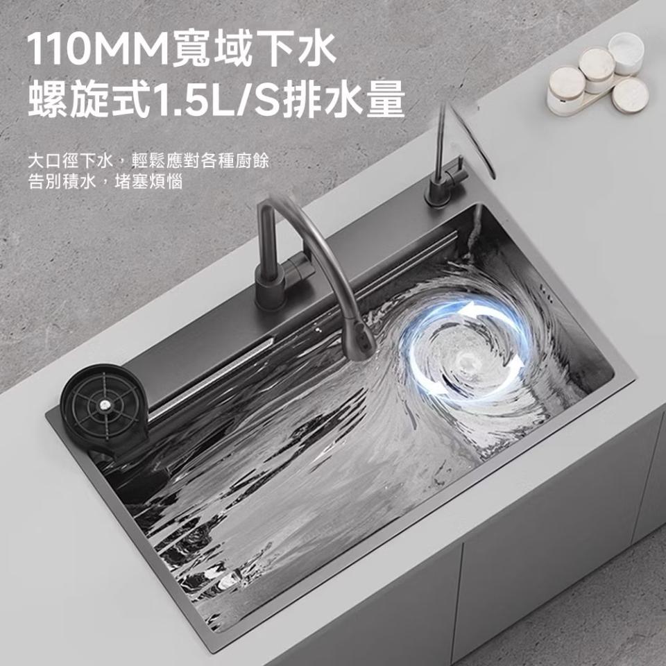 廚房水槽更換案件圖片