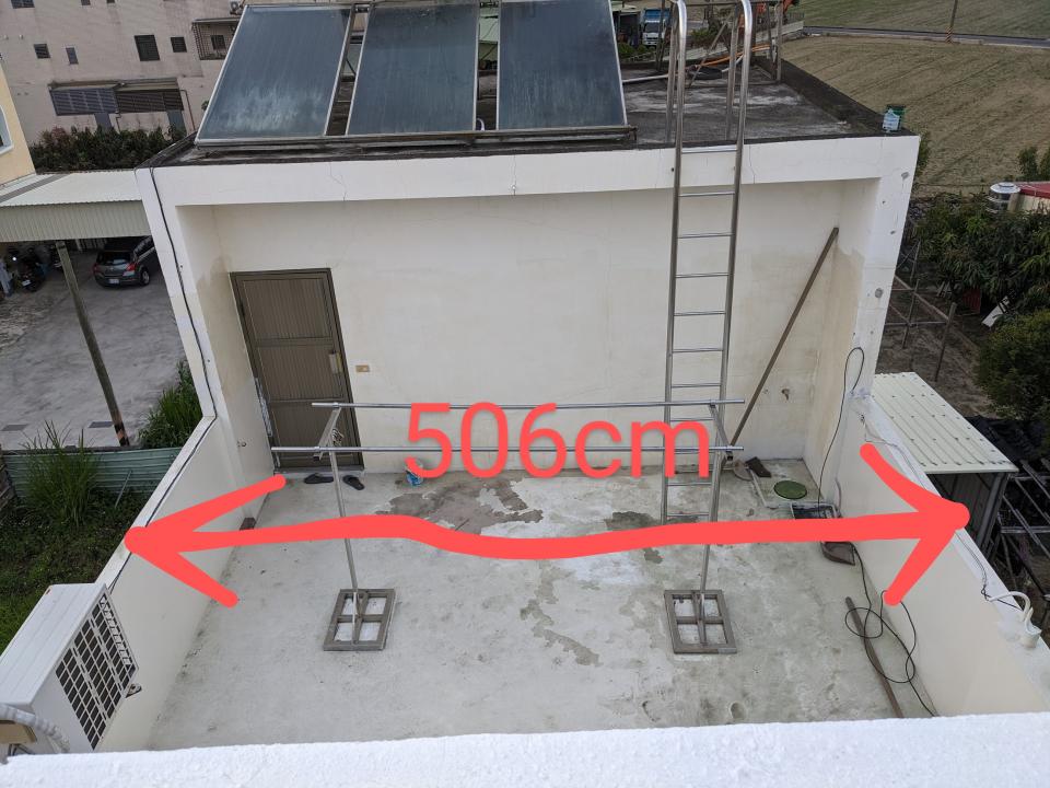 遮雨棚安裝案件圖片