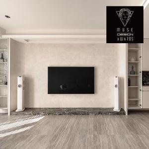 澐石室研所（創力雲室內裝修股公司） - 風韵玥琚｜台中舊翻新｜亞太大樓｜電梯大樓
灰白色的肌理透過畫筆一層又一層堆疊而出，
利用白調和出紋理中的黃金比例，
大地色系是溫暖柔和的顏色，
更是提升氣質韻味的魔法師，
過程中出現了素雅的對比角色—花磚，
使得空間添了份熱情與可愛。