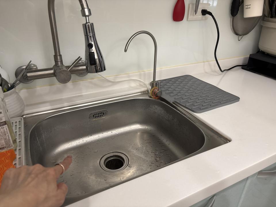 廚房水槽更換案件圖片