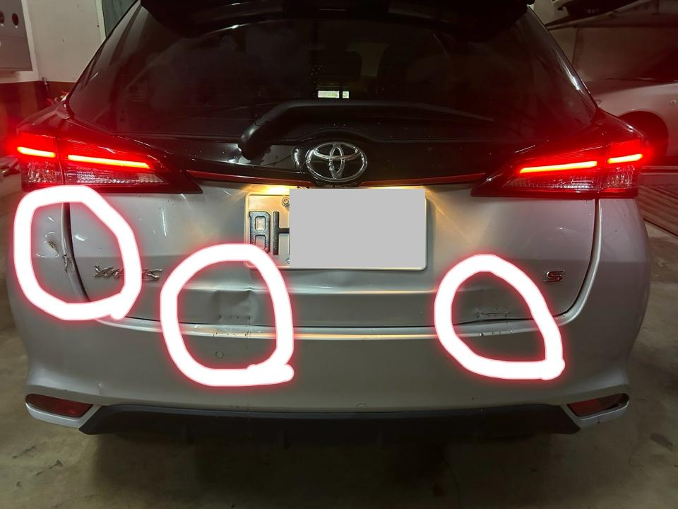 汽車板金烤漆案件圖片