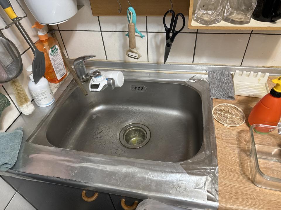 廚房水槽更換案件圖片