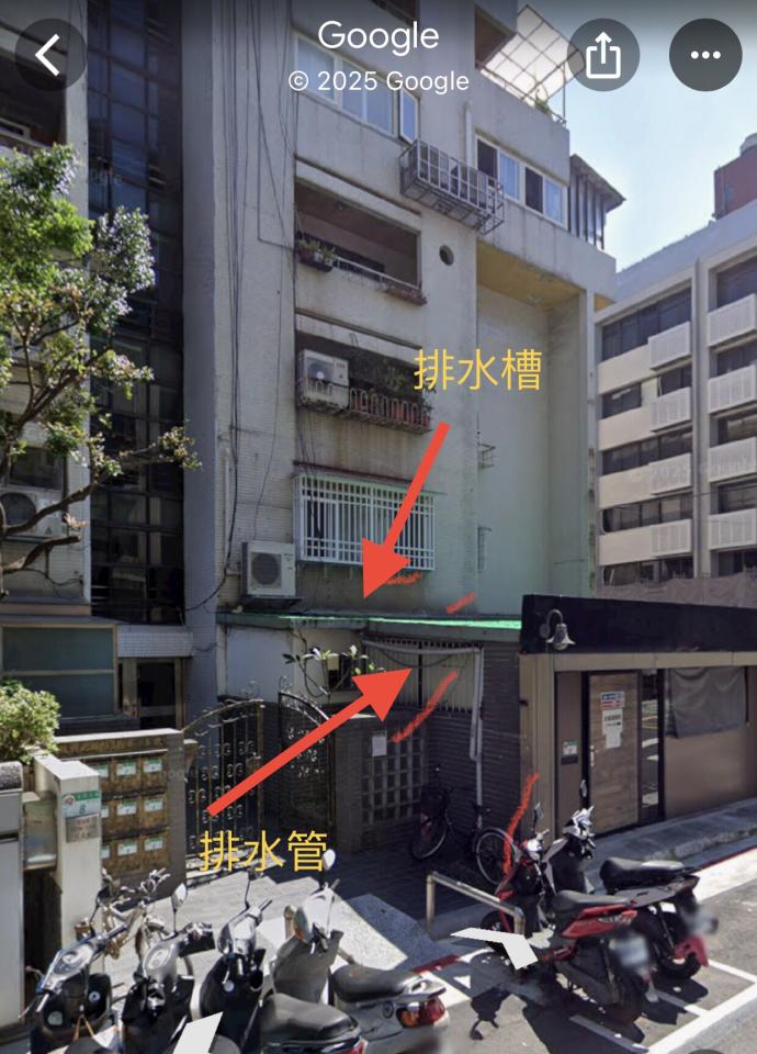 屋簷排水槽施工案件圖片