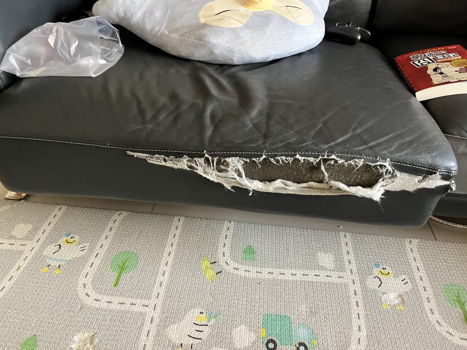 沙發修理案件圖片