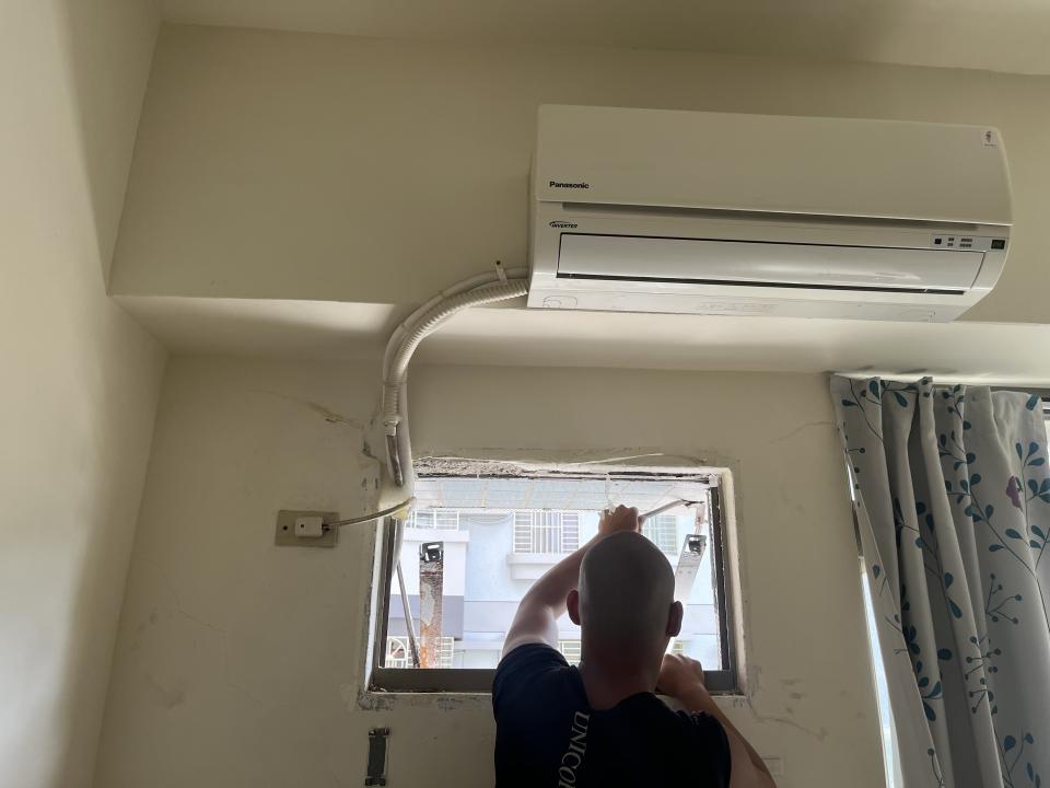 冷氣封板施工案件圖片