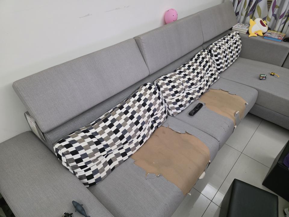 沙發修理案件圖片