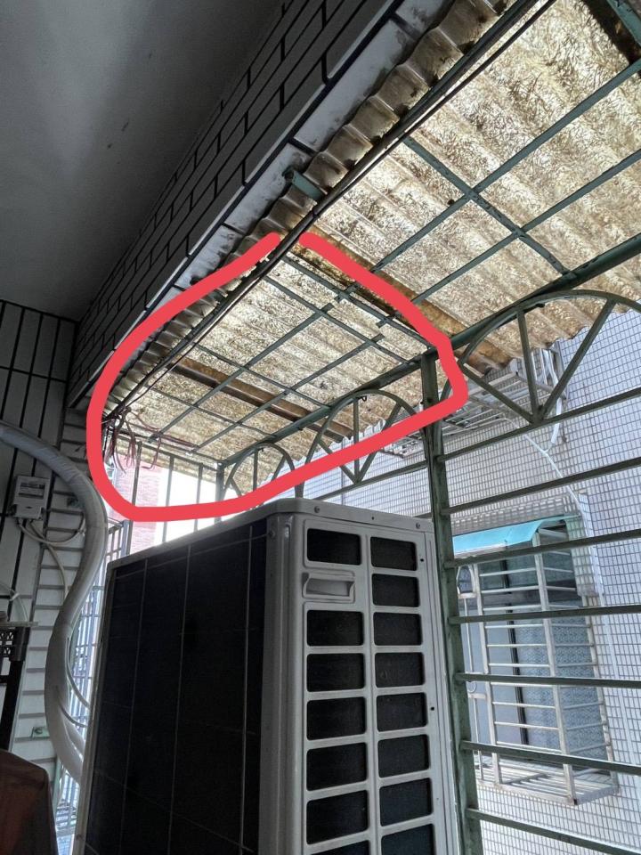 遮雨棚安裝案件圖片