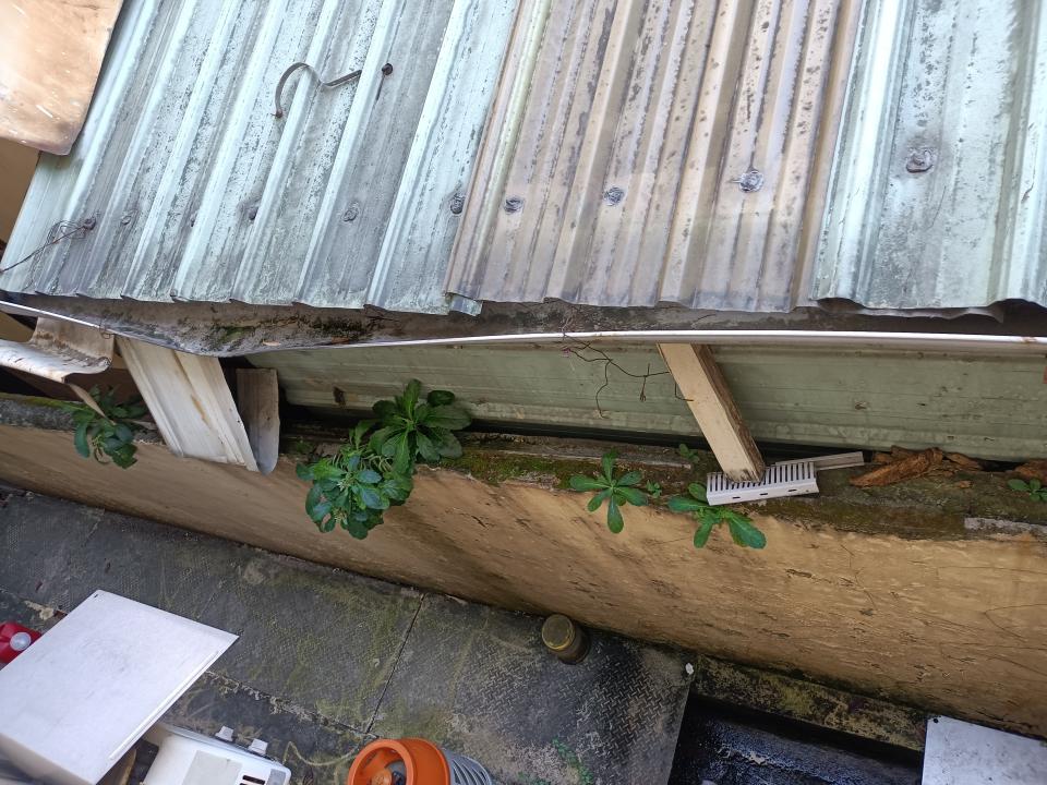 屋簷排水槽施工案件圖片