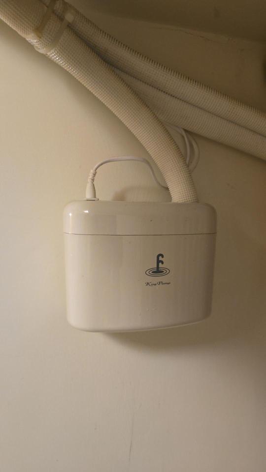 冷氣排水器安裝案件圖片