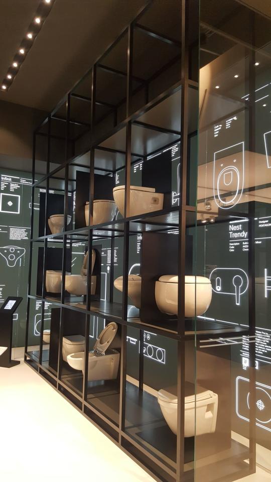 玻璃展示櫃訂做案件圖片