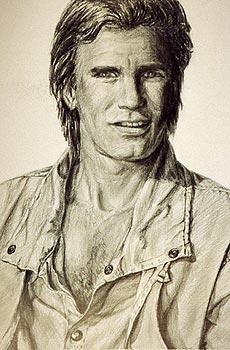 Art Beyond Limits - 馬蓋先（1991，素描，20 x 16cm）