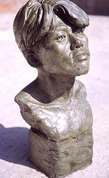 Art Beyond Limits - 沈思（1992，FRP，圓雕，27 &times; 25 &times; 50 cm）