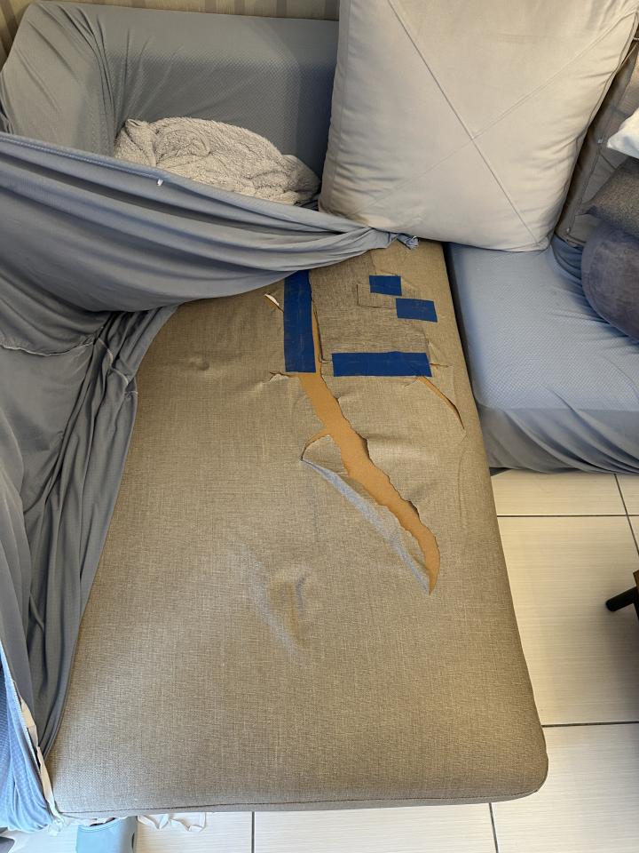 沙發修理案件圖片