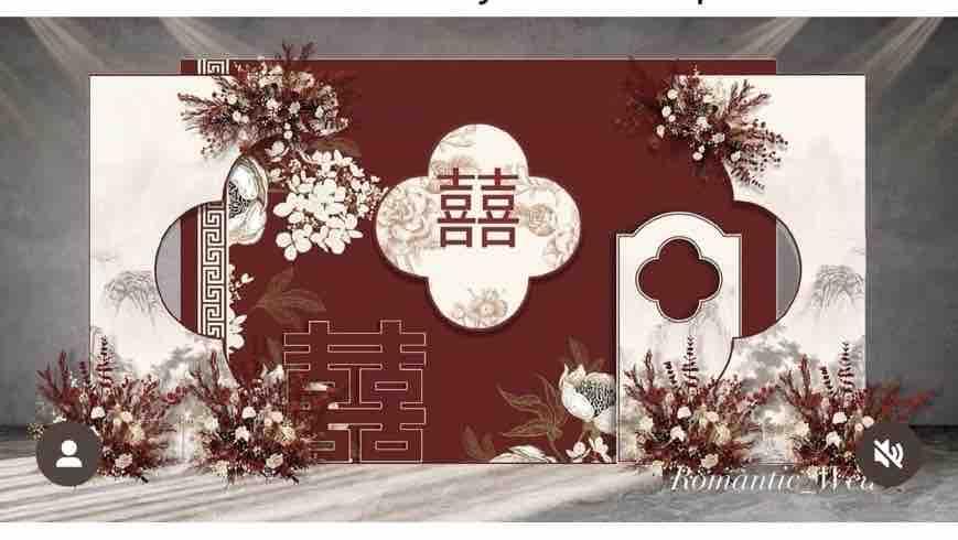 婚禮背板出租案件圖片