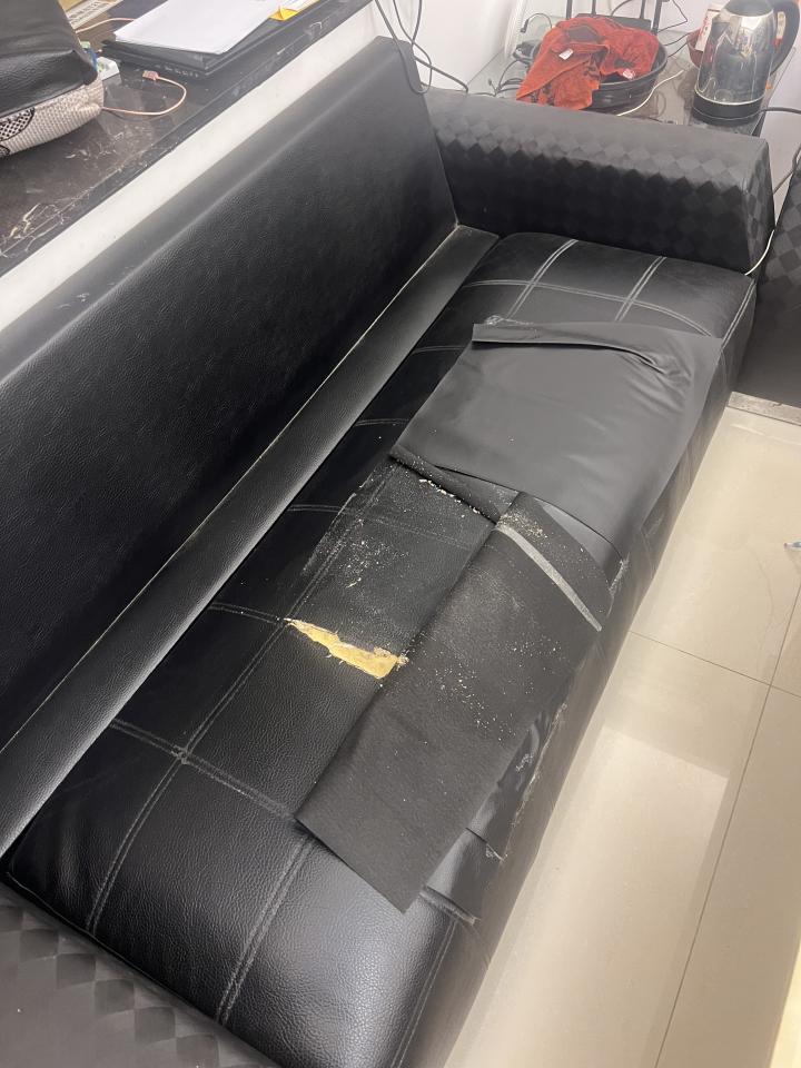 沙發修理案件圖片