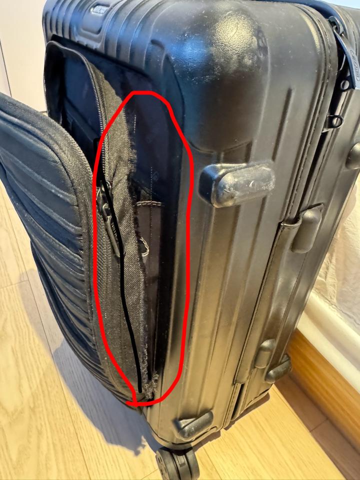 行李箱維修案件圖片