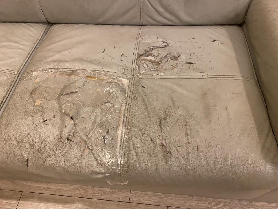 沙發修理案件圖片