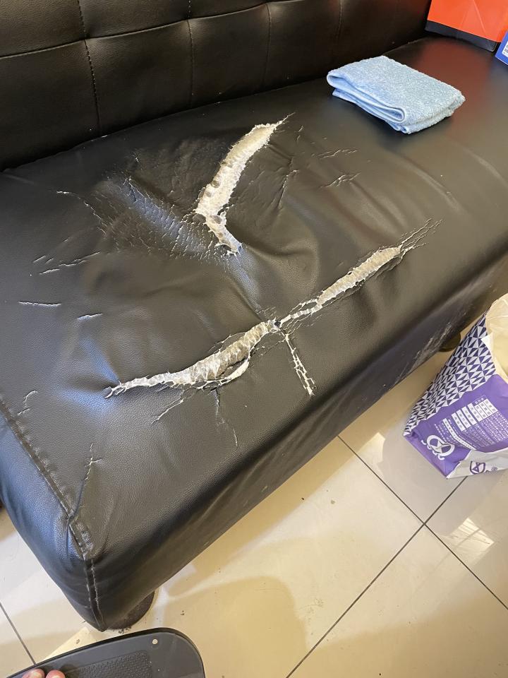 沙發修理案件圖片
