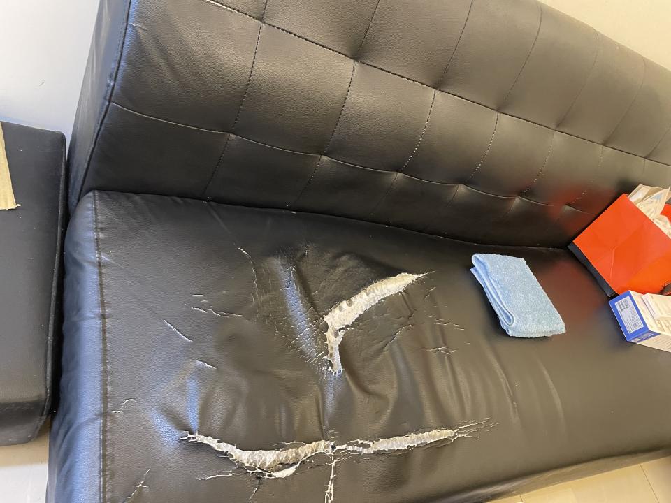 沙發修理案件圖片