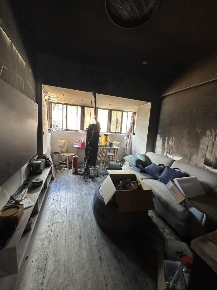 火災後清潔案件圖片