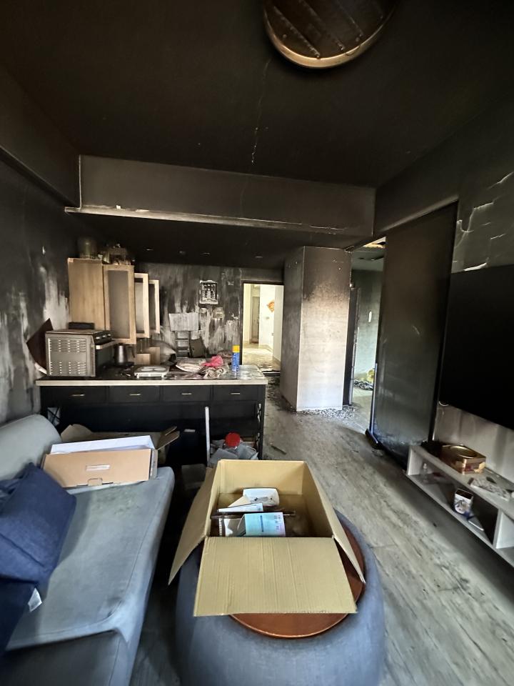 火災後清潔案件圖片