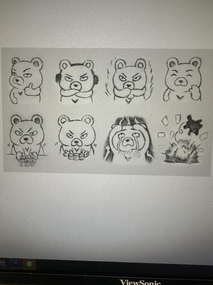 LINE貼圖製作案件圖片