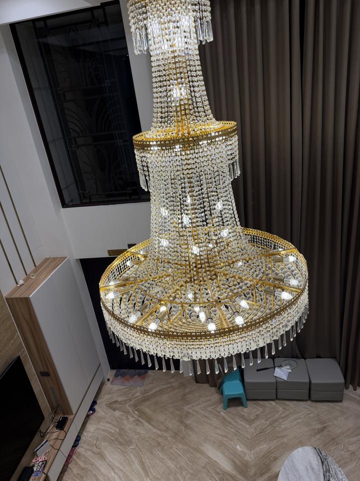 水晶燈清洗案件圖片