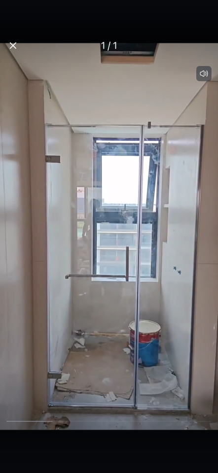 淋浴拉門安裝維修案件圖片