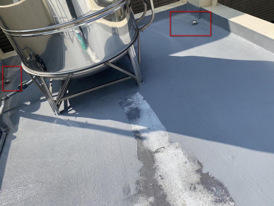 屋簷排水槽施工案件圖片