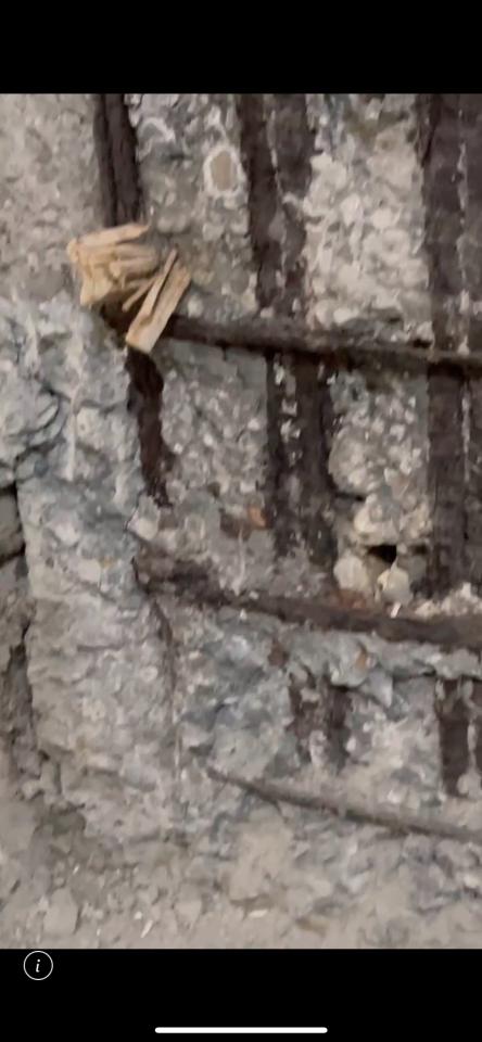 鋼筋外露處理案件圖片