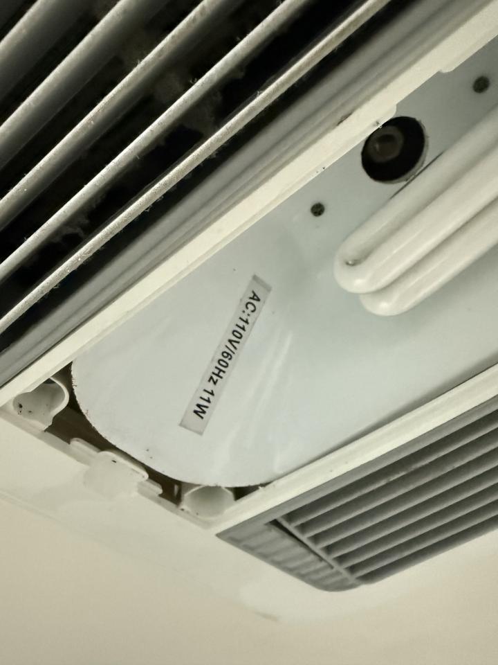 浴室暖風機安裝案件圖片