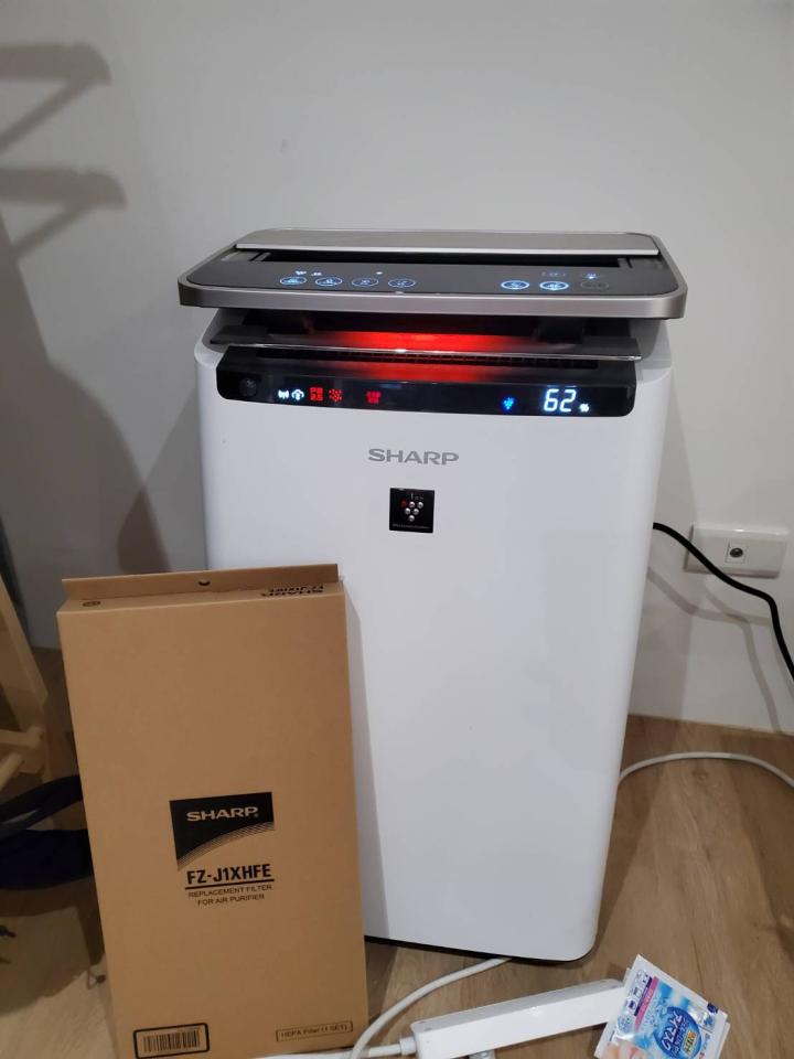 空氣清淨機清洗案件圖片