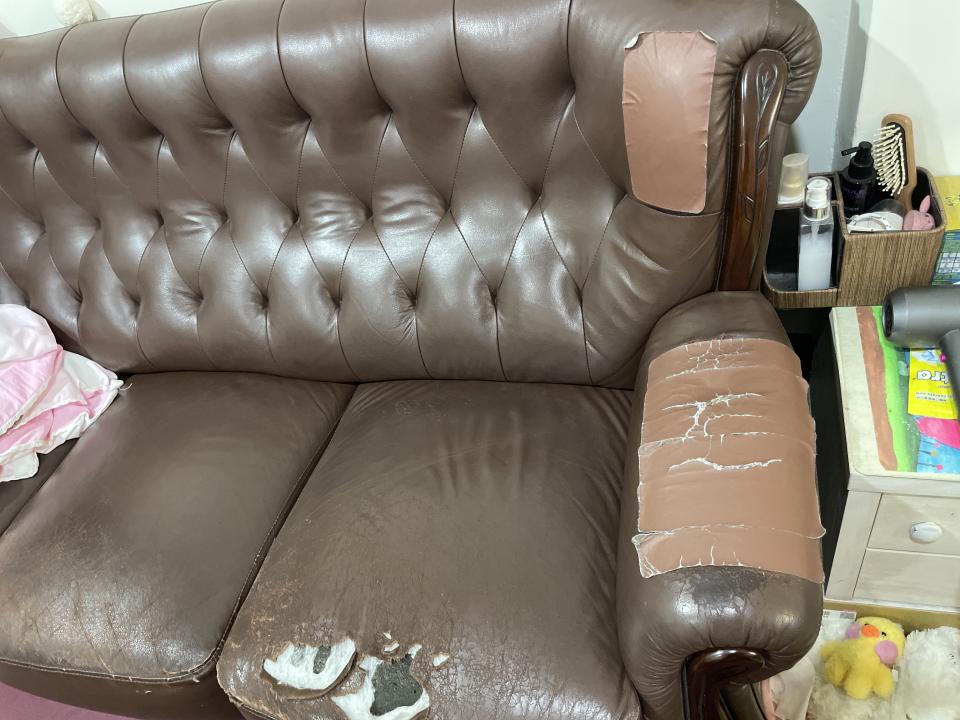 沙發修理案件圖片