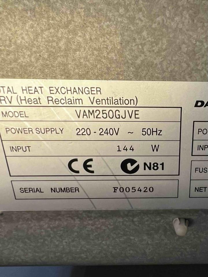 全熱交換器安裝案件圖片