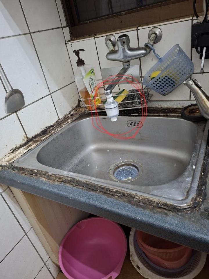 廚房水槽更換案件圖片