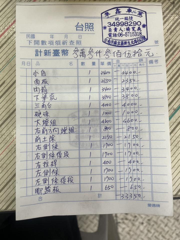 機車保養維修案件圖片