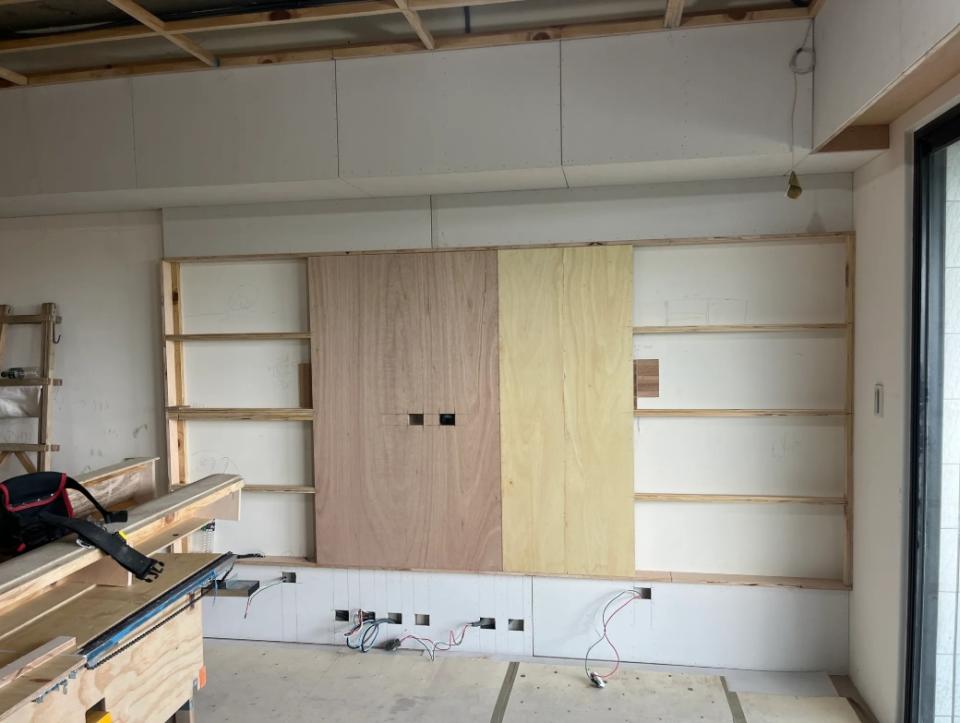 電視壁掛架安裝案件圖片