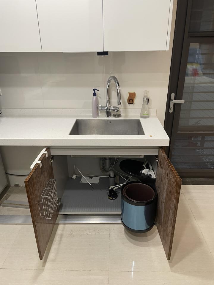 廚房水槽更換案件圖片