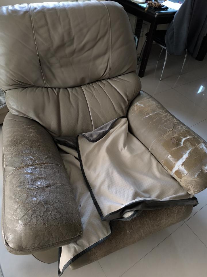 沙發修理案件圖片