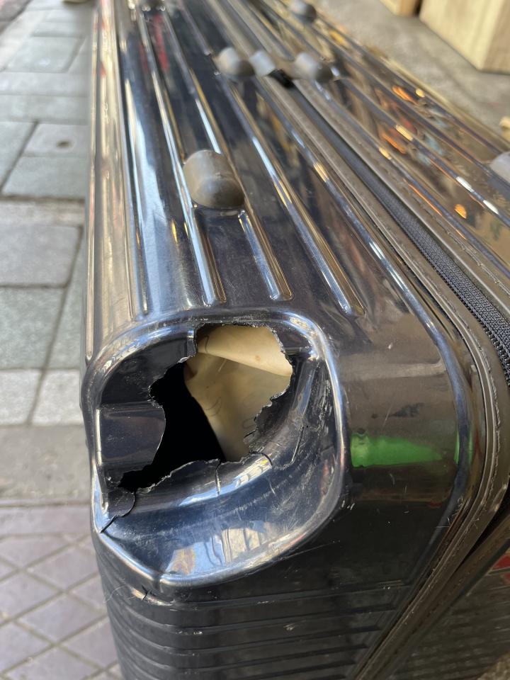 行李箱維修案件圖片