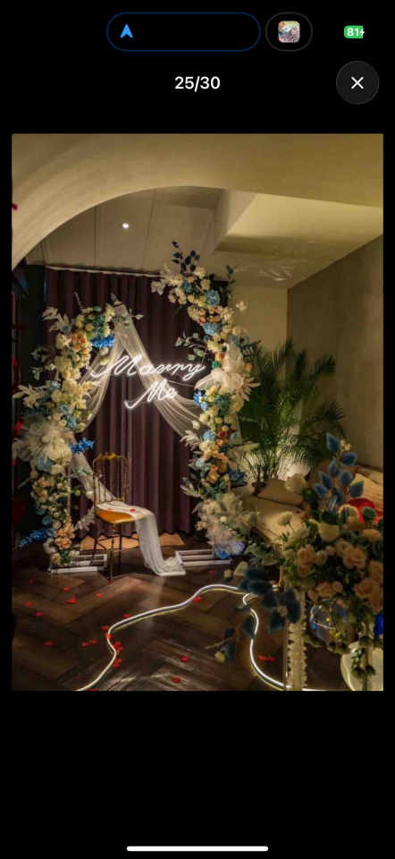 求婚佈置案件圖片