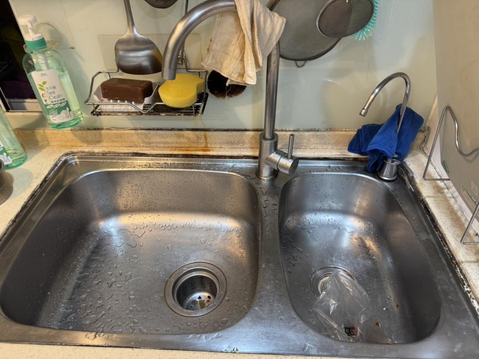 廚房水槽更換案件圖片