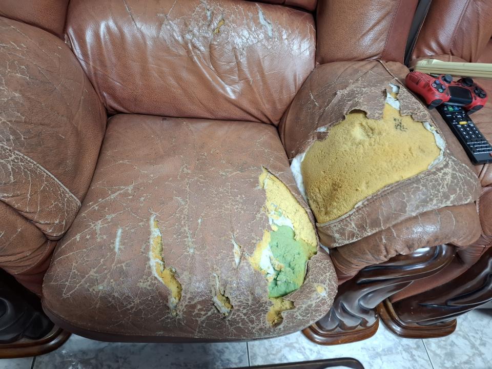 沙發修理案件圖片